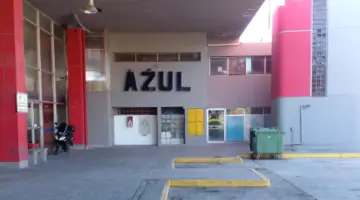 Imagen de terminal de terminal de azul