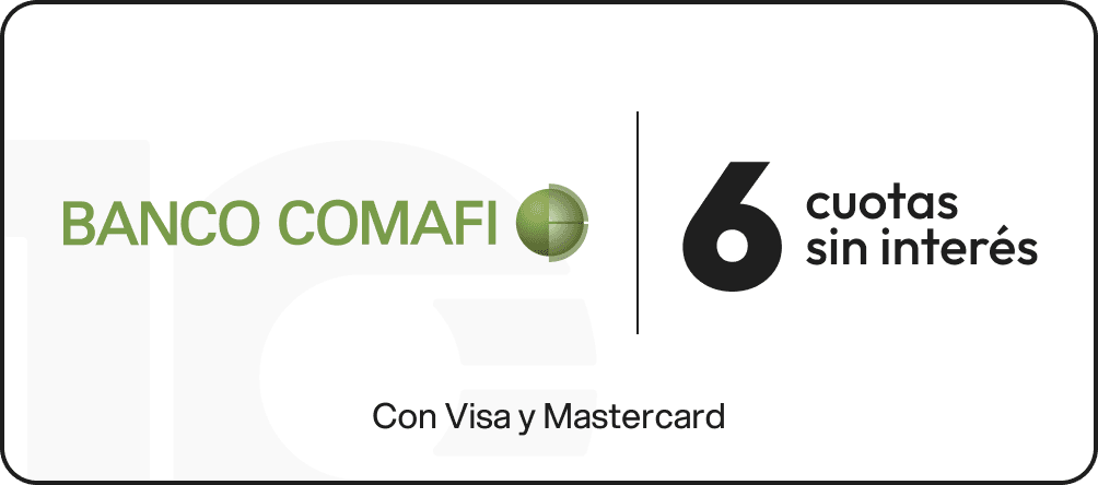 Banco Comafi: 6 cuotas sin interés con Visa y Mastercard