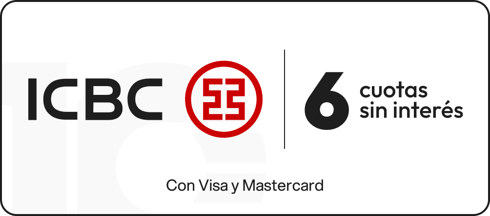 ICBC: 6 cuotas sin interés con Visa y Mastercard