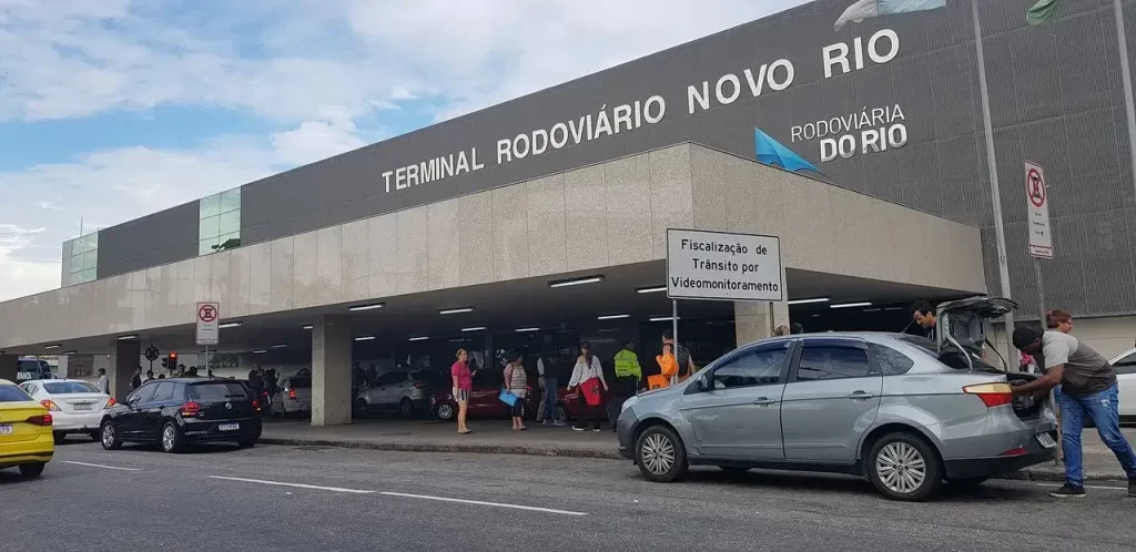 Terminal de Ómnibus de Río de Janeiro.