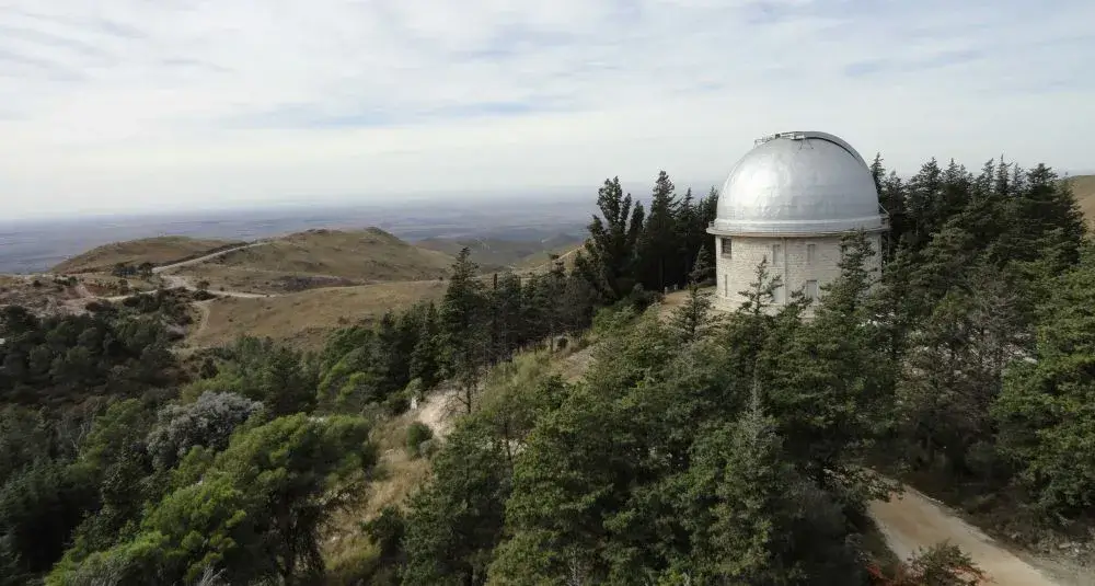 Imagen del observatorio en la Estación Terrena