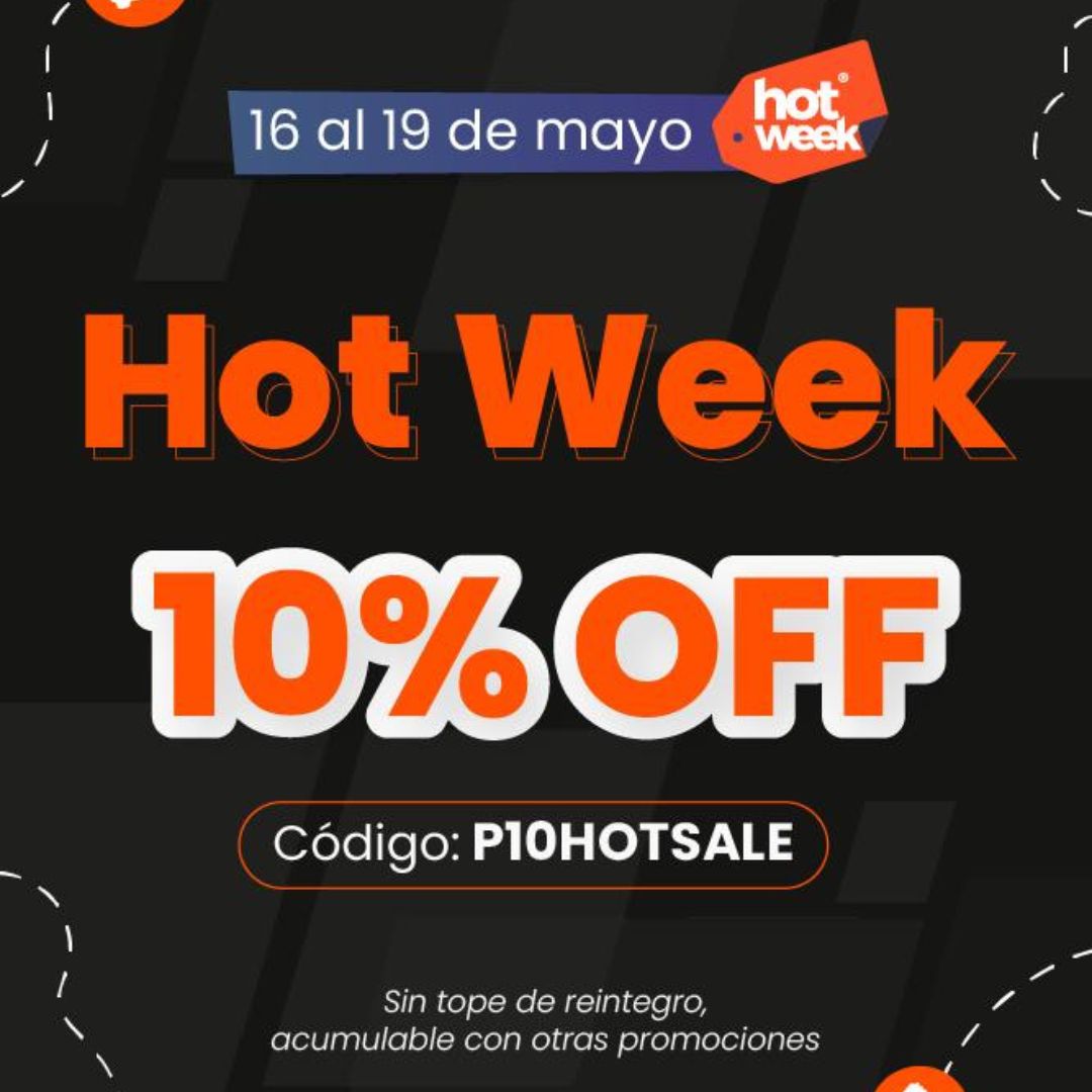 Ahorrá 10% con el cupón P10HOTSALE
