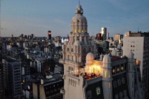 Vista desde el Aire del Palacio Baruolo